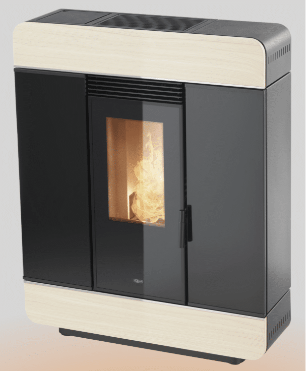 Pellettitakka Diva Slim Air 100 Wood