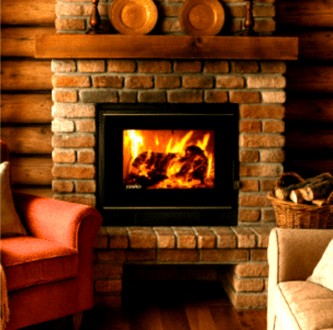 Vesikiertotakka Fireplace C-25 modern
